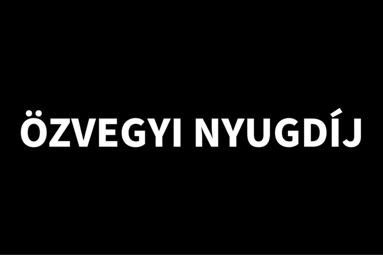 Özvegyi nyugdíj 2026 – Így változnak meg a szabályok Január 1-től!