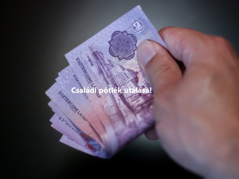 Családi pótlék utalás