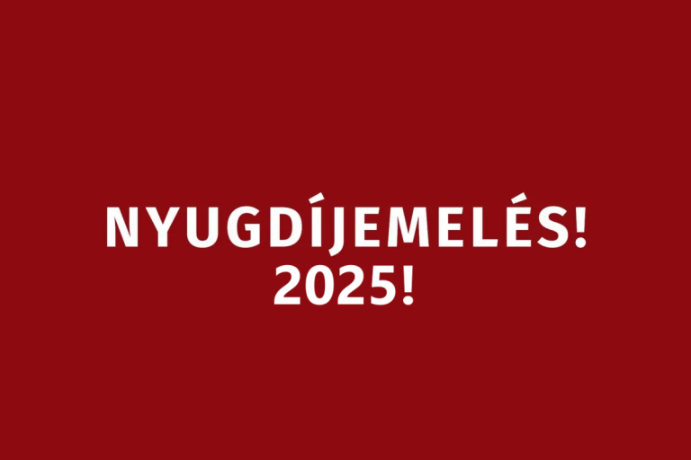 Nekik jár a legnagyobb nyugdíjemelés 2025 -ben
