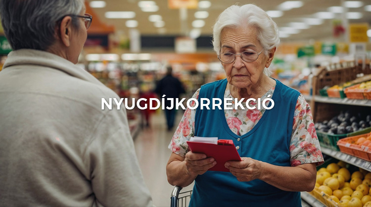 Nyugdíjkorrekció összege