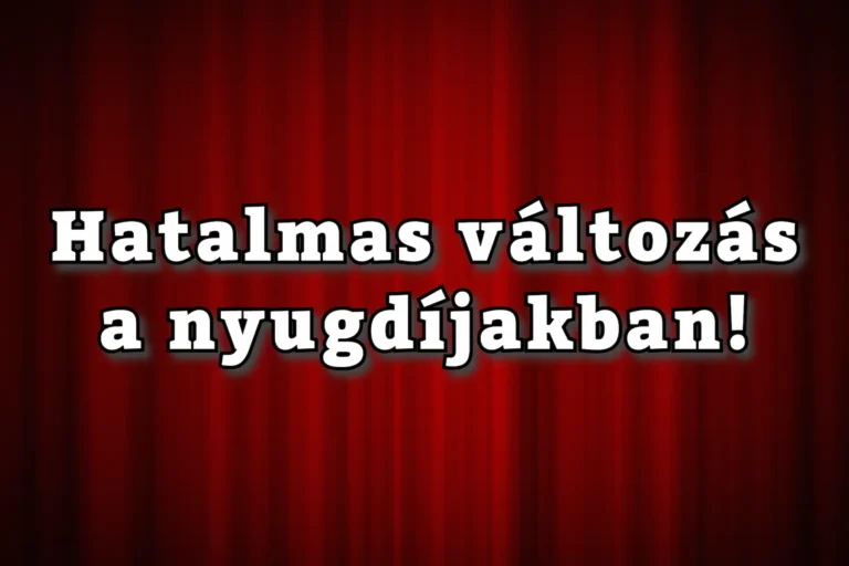 Nyugdíjreform 2026: A reformok célja a fenntarthatóság és a nyugdíjkassza biztosítása!
