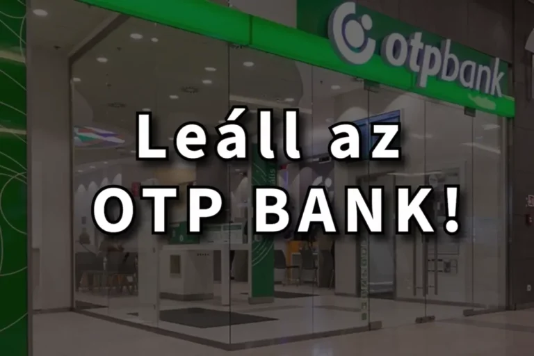 Leáll az OTP Bank: ebben az időszakban nem tudsz fizetni és pénzt felvenni