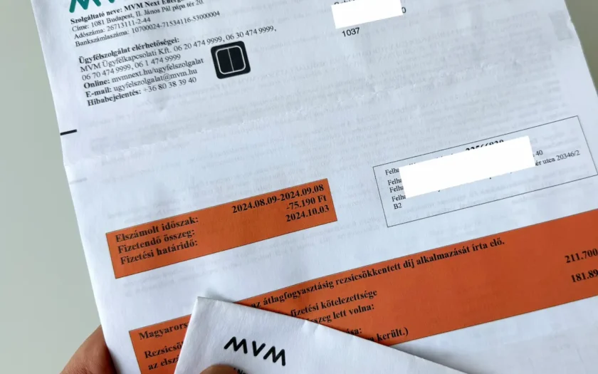 Rezsicsökkentés táblázat