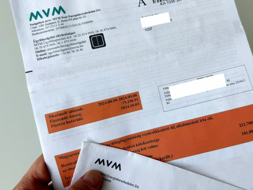 Rezsicsökkentés táblázat