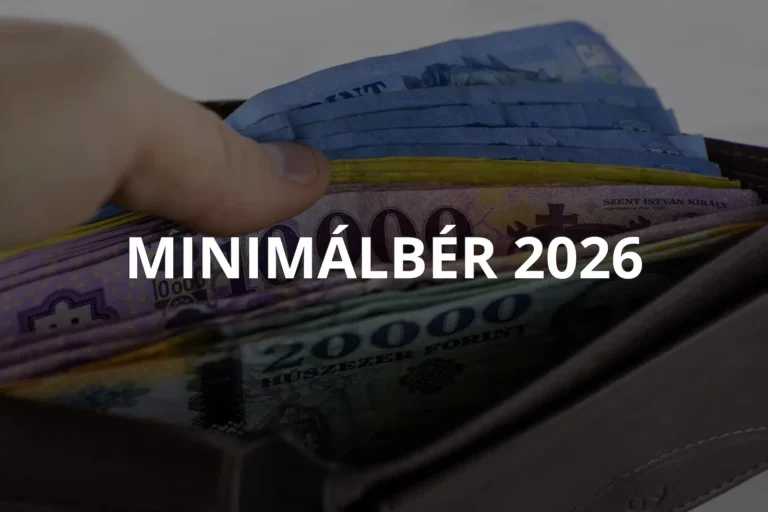 Csak 6 órában dolgozol? Ennyi a minimálbéred 2026-ban