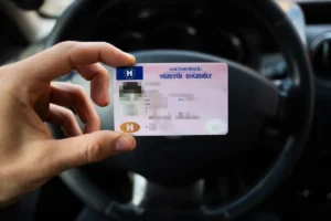 Jogosítványt tartó kéz az ingyenes KRESZ tanfolyam 2026 program kapcsán