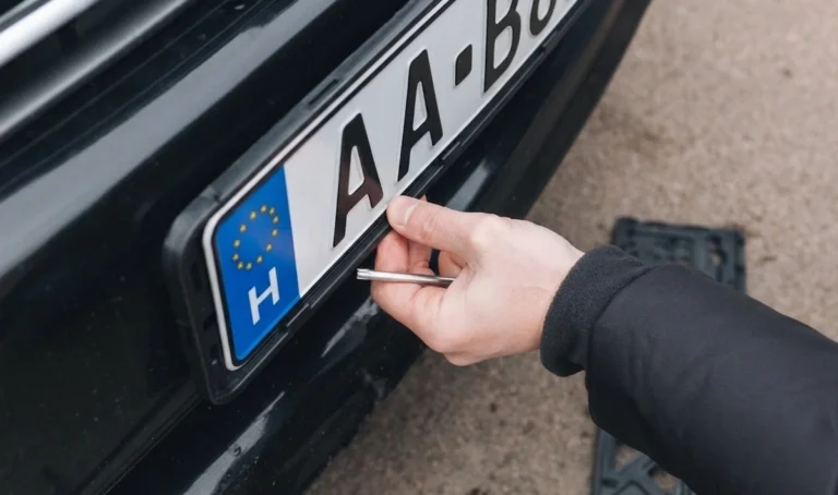 Jön a kötelező rendszámcsere: közeleg a határidő, több tízezer autós érintett